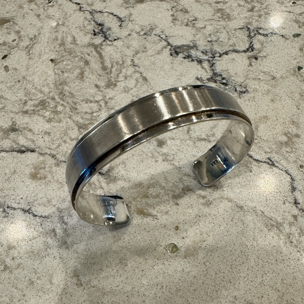 925 sterling silver cuff bracelet